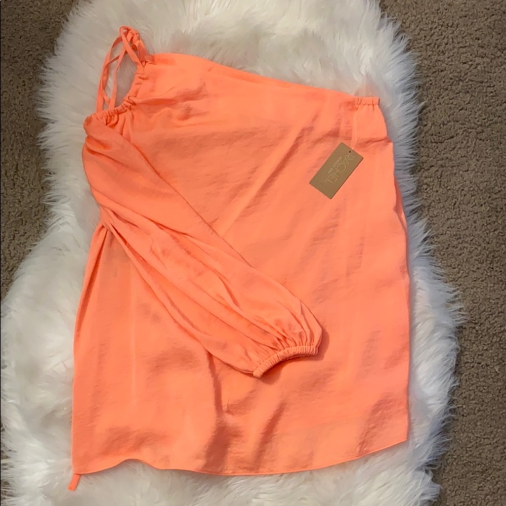 NWT Rachel Roy one shoulder top